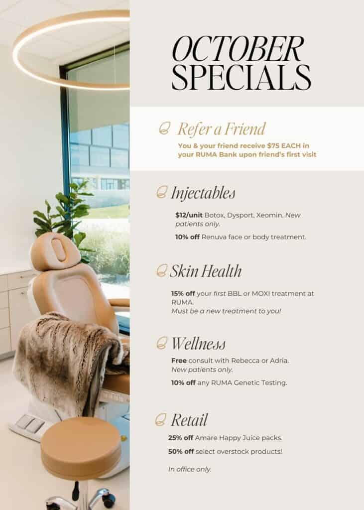 October Specials