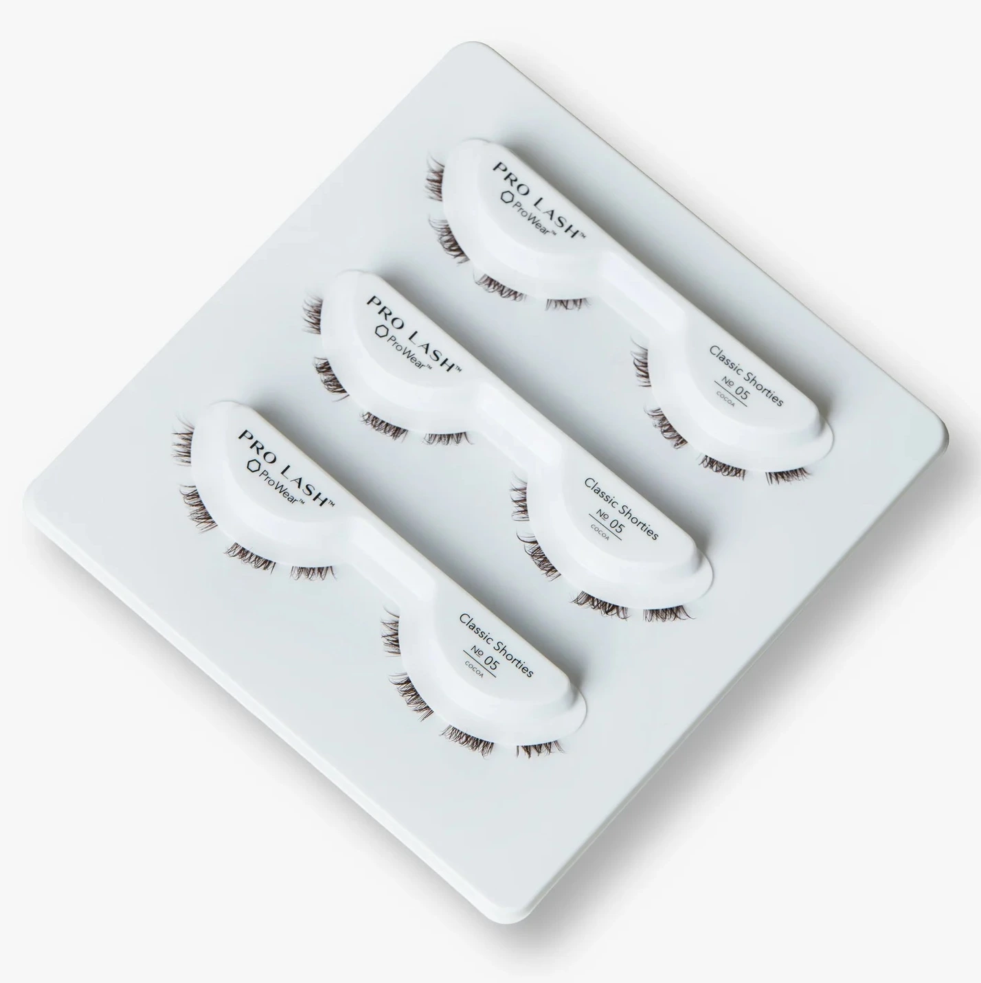 NEW! Pro Lash Classic Shorties No. 05 Lashes (3 sets) COCOA